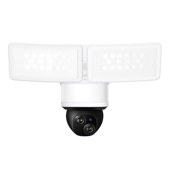 eufy E340 Wired Outdoor 3K Pan-Tilt Floodlight with Dual Cameras