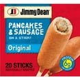 thumbnail image 1 of Jimmy Dean Original Pancake and Sausage on a Stick, Frozen, 20 ct., 1 of 7