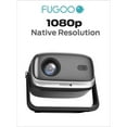 thumbnail image 3 of Fugoo Outdoor Projector & Soundbar Bundle with Tripod & 120" Foldable Screen, 3 of 17