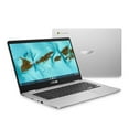 thumbnail image 1 of ASUS 14" Chromebook | Intel® Celeron® Processor | 4GB RAM | 64GB Storage | Chrome OS | 2-Year Warranty + 1-Year Accidental Damage Protection, 1 of 7