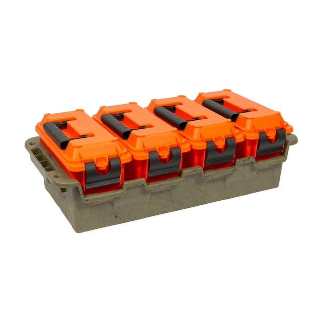 Member's Mark Multi-Use Storage Bins Camo & Orange, 7.5" D x 24" W x 11.7" H, 1 pack