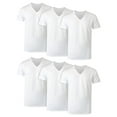 thumbnail image 2 of Hanes Men's 6-Pack Best V-Neck T-Shirt, 2 of 4