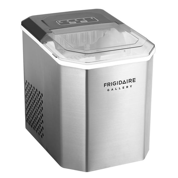 Frigidaire Gallery 26lbs. Stainless Steel Ice Maker