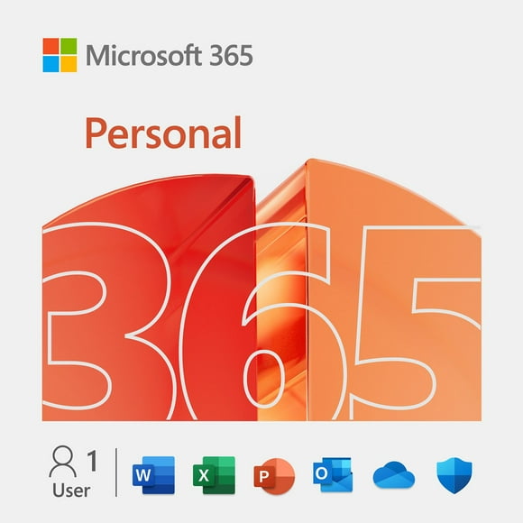 Microsoft 365 Personal | 12-Month Subscription, 1 person | Premium Office apps | 1TB OneDrive cloud storage | PC/Mac Download