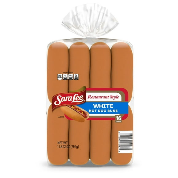 Sara Lee Restaurant Style White Hot Dog Buns, 16 ct.