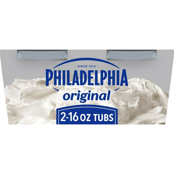 Philadelphia Original Cream Cheese Spread, 16 oz., 2 pk.