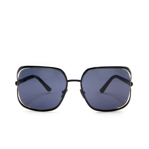 Tom Ford Women's Goldie Shiny Black Sunglasses