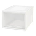 thumbnail image 2 of IRIS USA, Medium Modular Stacking Drawers 20" D x 16" L x 11.5" H, Set of 3, White, 2 of 11