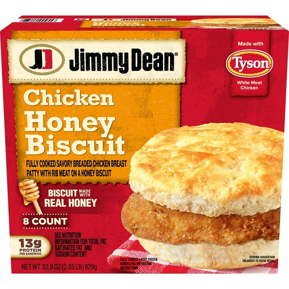 Jimmy Dean Crispy Chicken Honey Biscuit, 8 ct.