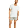 thumbnail image 4 of Hanes Men's 6-Pack Best V-Neck T-Shirt, 4 of 4
