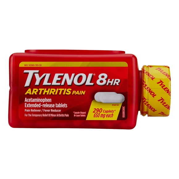 Tylenol 8-Hr. Arthritis Pain Caplets, 650 mg Acetaminophen, 290 ct.