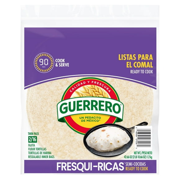 Guerrero 6" Fresqui-Ricas Flour Tortillas 21.33 oz., 2 pk.