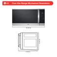 thumbnail image 4 of LG 1.8 cu. ft. Over-the-Range Microwave, 4 of 11