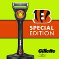 thumbnail image 4 of Gillette Labs NFL Cincinnati Bengals Men's Razor, Handle + 8 Cartridges, 4 of 10