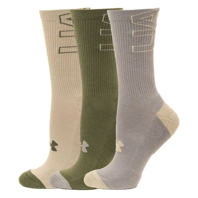 Under Armor Men's 3-Pack Phenom Crew Sock