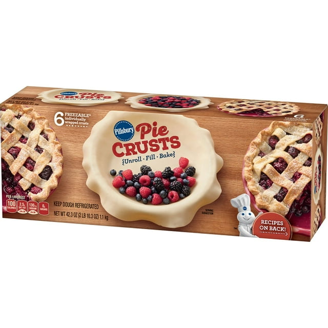 Pillsbury Rolled Pie Crust, 6 ct.