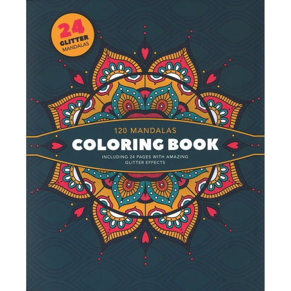 120 Mandalas Coloring Book, Paperback