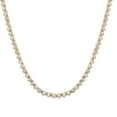 thumbnail image 1 of Round Cut Diamond Riviera Tennis Necklace In 14K Gold, 1 of 6