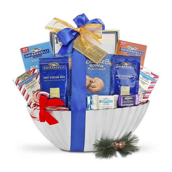 Alder Creek Gift Baskets Ghirardelli Chocolate Basket