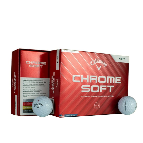 Callaway Chrome Soft Golf Balls, 12-pack