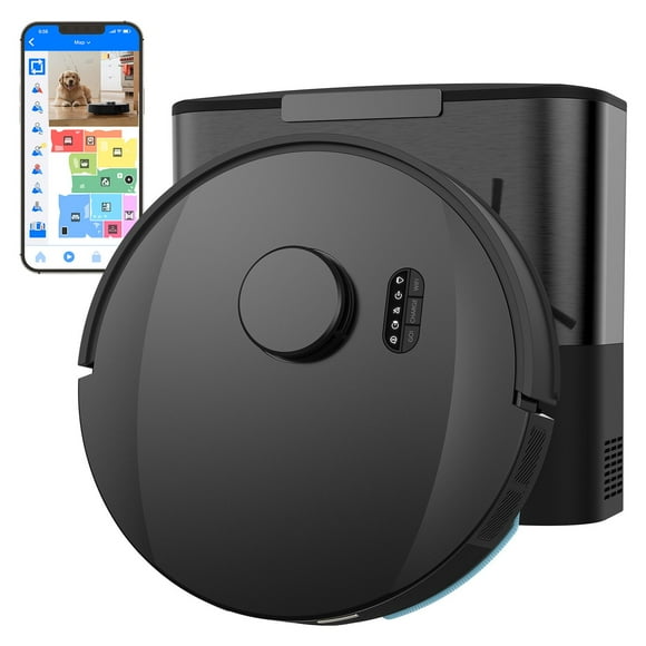 bObsweep UltraVision Self-Emptying Robot Vacuum and Mop with 180-Day Dock