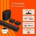 thumbnail image 3 of VIZIO 5.1 Soundbar with Dolby Atmos, QuickFit® Compatible, 3 of 22