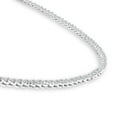 thumbnail image 3 of Round Cut Diamond Riviera Tennis Necklace In 14K Gold, 3 of 6