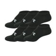 thumbnail image 1 of Under Armour Women's 6-Pack Cotton No-Show Sock, 1 of 4