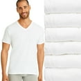 thumbnail image 3 of Hanes Men's 6-Pack Best V-Neck T-Shirt, 3 of 4