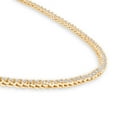 thumbnail image 3 of Round Cut Diamond Riviera Tennis Necklace In 14K Gold, 3 of 6