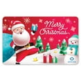 thumbnail image 1 of Sam's Club Santa Merry Christmas, Various Amounts, 1 of 1
