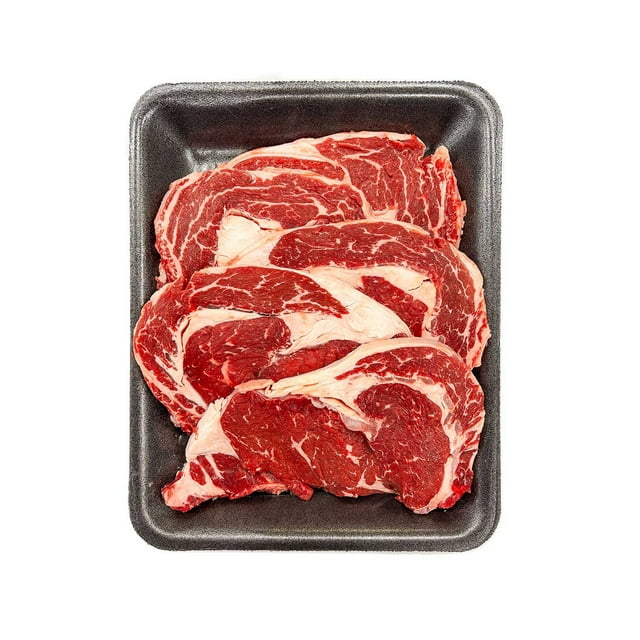Member's Mark USDA Choice Angus Beef Ribeye Steak, Thin Sliced, priced per pound