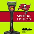 thumbnail image 4 of Gillette Labs NFL Tampa Bay Buccaneers Men's Razor, Handle + 8 Cartridges, 4 of 10