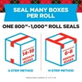 thumbnail image 3 of Scotch Heavy Duty Shipping Packaging Tape Dispensers, 1.88" x 27.7 yd, 6 Pack, 3 of 11