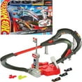 thumbnail image 1 of Hot Wheels Racing Formula 1 Sprint Race Circuit Track Set with 3 Die-Cast Toy Cars, 1 of 6