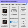 thumbnail image 2 of HP OmniBook 16" 2K Copilot+ Next Gen AI Laptop | AMD Ryzen AI 7 | 16GB RAM | 1TB SSD | 2-Year HP Care Pack w/Accidental Damage Protection, 2 of 18