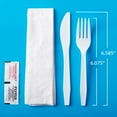 thumbnail image 3 of Member's Mark White Plastic Cutlery Packets 200 ct., 3 of 7