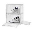 thumbnail image 5 of Member's Mark Stackable Shoe Box & Organizer, 4 Pack, 5 of 9