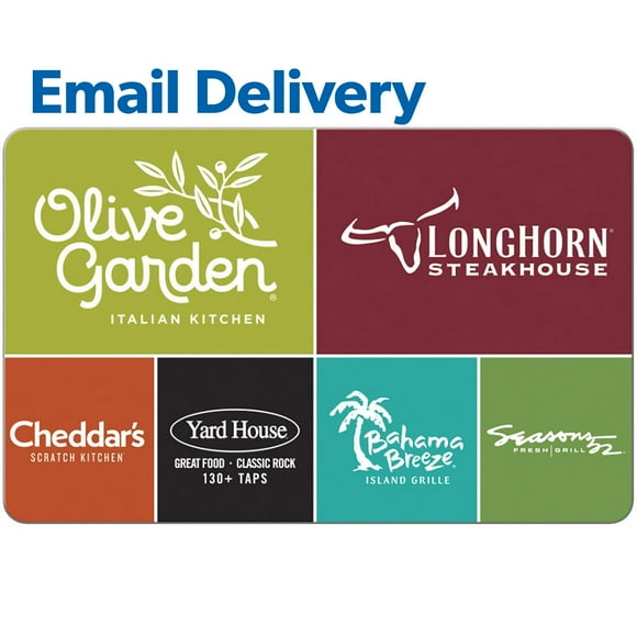 Darden $100 Email Delivery Gift Card