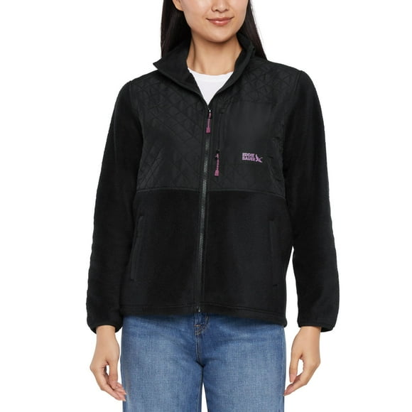 Eddie Bauer Women's Mixed Media Fleece Jacket