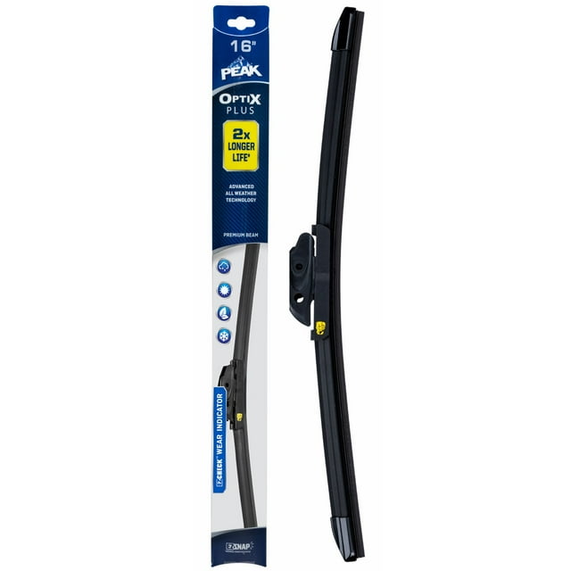Peak Optix Plus Beam Wiper Blade - 15",16", 17", 18", 19", 20", 21", 22", 24", 26", 28"