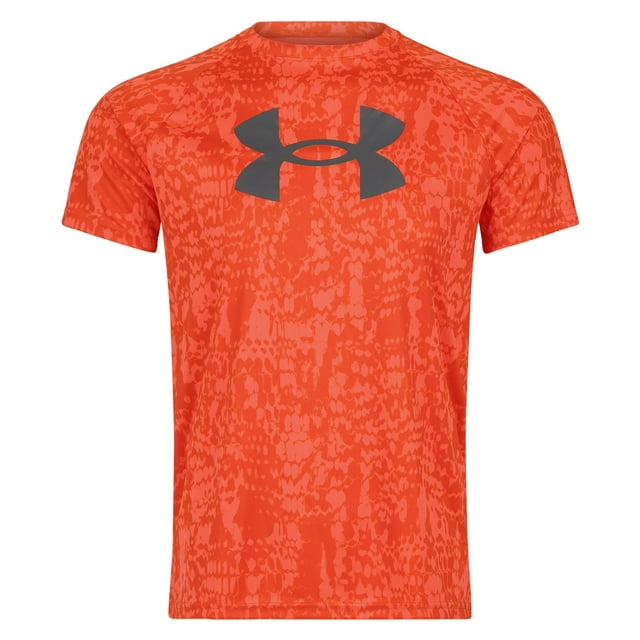 Under Armour Boys Tech Big Logo Short Sleeve Tee