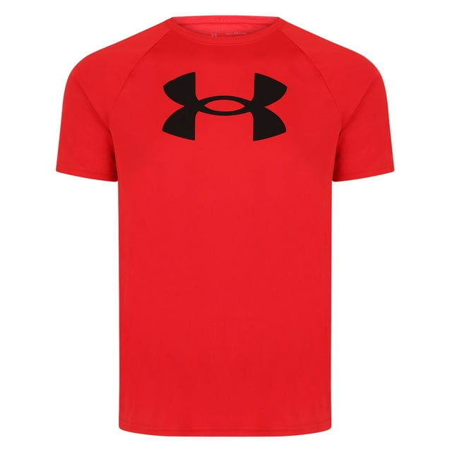 Under Armour Boys Tech Big Logo Short Sleeve Tee
