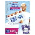 thumbnail image 1 of Mr. Clean Magic Eraser 2-in-1 Bathroom Cleaner Sponge, Lavender, 11 ct., 1 of 7