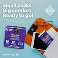 thumbnail image 4 of Members Mark Ultra Soft Pocket Pack Facial Tissue, 96 pks., 10 tissues/pk., 4 of 6
