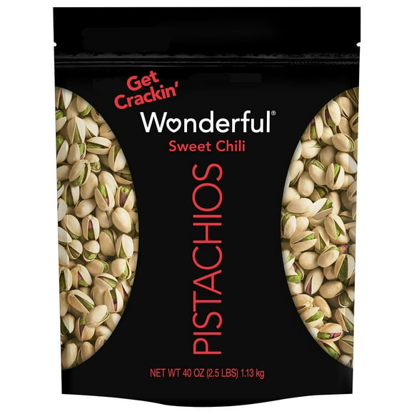 Wonderful Pistachios Sweet Chili, 40 oz.