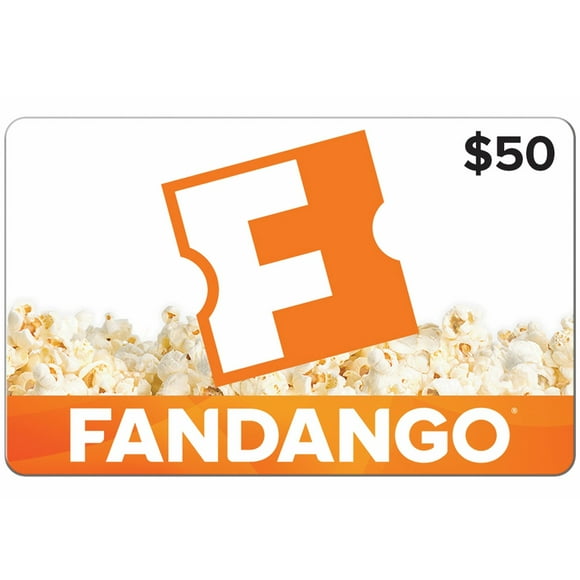 Fandango $50 Email Delivery Gift Card