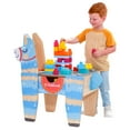 thumbnail image 1 of KidKraft Llama Pinata Building Bricks Table with 50 Blocks, 1 of 13