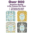 thumbnail image 4 of Member's Mark Ultra Soft 3-Ply Facial Tissues, 12 Cube Boxes, 80 tissues/box, 4 of 10