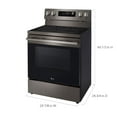 thumbnail image 4 of LG 6.3 cu. ft. Electric Single Oven Free-Standing Range with ProBake Convection and New Handle, 4 of 9